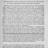 0189 - Page 185 - De la constitution du groupe lichen. Par M. le docteur H. Hallopeau... / Du traitement de l'hydarthrose du genou par le procédé de " l'éclatement ", suivi de massage. Communication faite à la société de médecine de Paris, dans la séance du 23 février 1889, par le docteur Georges Berne... / Feuilleton. Un médecin de campagne au XIXe siècle. Par le docteur Jules Lafarge...