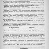 0207 - Page 203 - Académies et sociétés savantes. Société de chirurgie. Séance du 31 juillet / Informations médicales. Congrès international de l'hypnotisme expérimental et thérapeutique, du jeudi 8 août au 12 août 1889, à l'Hôtel-Dieu (Amphithéâtre Trousseau) / Association française pour l'avancement des sciences / Courrier
