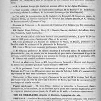 0208 - Page 204 - Courrier / Hôpitaux de Toulouse / Faculté de médecine de Paris / Nécrologie [Paul Meyer (de Strasbourg) / Madec]
