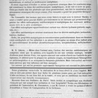 0214 - Page 210 - Congrès de thérapeutique. Des analgésiques antithermiques / Feuilleton. Causerie. Causerie. Aux étudiants ! [Simplissime] / Solution contre les ulcères variqueux. - Quénu