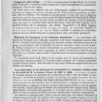 0265 - Page 261 - Revue trimestrielle d'obstétrique et de gynécologie. Étude des diverses formes d'infection / Plegmatia alba dolens / Rapports de l'érysipèle et de l'infection puerpérale / Fonctionnement de la maternité de Lariboisière et résultats obtenus sous la direction de M. le docteur Pinard de 1887 à 1888