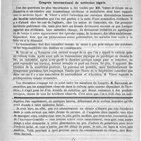 0393 - Page 389 - Bulletin. L'admission des malades dans les hôpitaux de province / Revue de médecine légale. Congrès international de médecin légale / Feuilleton. Causerie. Dissolution d'une association d'étudiants sympathique à la France. - Erreurs médicales dans les journaux étrangers à la médecine