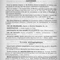 0400 - Page 396 - Informations médicales. Épidémies / Courrier. École de médecine d'Amiens / Mort d'un jeûneur / Bulletin bibliographique