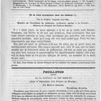 0413 - Page 409 - Comité de rédaction / Sommaire / De la toux hystérique chez les enfants, par le docteur Auguste Ollivier... / Feuilleton. De la bastille au cap nord (Notes et impressions d'un parisien en Norvège), par Maurice Springer