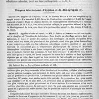 0430 - Page 426 - Bulletin. Abcès sous-périostiques périmastoïdiens à pneumocoques / Congrès international d'hygiène et de démographie / Feuilleton. Causerie. Les beautés de la statistique