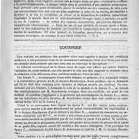 0459 - Page 455 - Formulaire. Traitement de la phlébite. - Muselier / Courrier