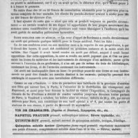 0460 - Page 456 - Courrier / Condamnation pour exercice illégal de la médecine / Saisie mobilière chez un médecin / Chemin de fer d'Orléans / Bulletin bibliographique. Leçons cliniques sur les maladies des voies urinaires, par sir Henri Thompson...