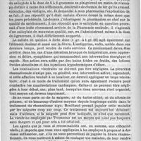 0482 - Page 478 - Hôpital de la Pitié. - M. Lancereaux. Le rhumatisme articulaire aigu ou fièvre rhumatismale. Leçon recueillie par MM. Guyon et Dudefoy... / Correspondance
