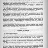 0554 - Page 550 - Académies et sociétés savantes. Académie des sciences / Académie de médecine. Séance du 8 octobre 1889