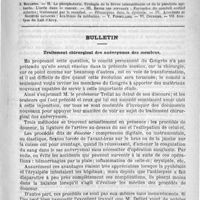 0557 - Page 553 - Comité de rédaction / Sommaire / Bulletin. Traitement chirurgical des anévrysmes des membres