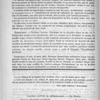 0612 - Page 608 - Coeur et carotide. - Temps du coeur. Par P. Duroziez / Feuilleton. Causerie [Simplissime] / Liqueur contre la ménorrhagie. - De Sinéty