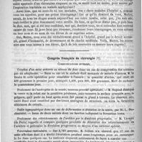 0620 - Page 616 - Obsèques du docteur Philippe Ricord / Congrès français de chirurgie. Communications diverses