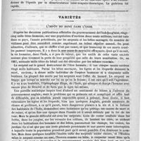0727 - Page 719 - Académies et sociétés savantes. Société de chirurgie. Séance du 13 novembre / Variétés. L'impôt du sang dans l'Inde