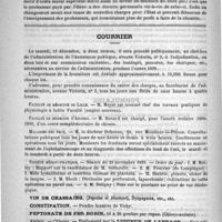 0752 - Page 744 - Informations médicales. Autriche-Hongrie / Courrier / Faculté de médecine de Lille / Faculté de médecine d'Angers / Maladies des yeux / Société médico-pratique