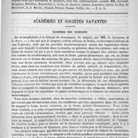 0787 - Page 779 - Bibliothèque. Encyclopédie d'hygiène et de médecine publique ; directeur, M. J. Rochard. Paris, Lecrosnier et Babé. 1889 / Académies et sociétés savantes. Académie des sciences
