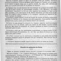 0798 - Page 790 - Académies et sociétés savantes. Société de chirurgie. Séance du 26 novembre / Faculté de médecine de Paris. Thèses de doctorat soutenues pendant les mois d'octobre et de novembre 1889