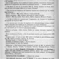 0800 - Page 792 - Courrier. Une nouvelle chaire à la faculté. - Une réforme à compléter / Hôpitaux de Nantes / École de médecine de Nantes / Nécrologie [Pont / L. J. Randon / Breyton / Verdalle / Cocchiarallo / Betheder / Rousseau / Boutges / Hubert]