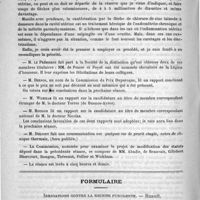 0866 - Page 850 - Académies et sociétés savantes. Société de médecine de Paris. Séance du 23 novembre 1889 / Formulaire. Irrigations contre la rhinite purulente. - Ruault