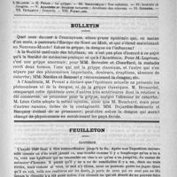 0893 - Page 877 - Comité de rédaction / Sommaire / Bulletin / Feuilleton. Causerie