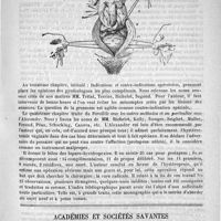 0083 - Page 79 - Bibliothèque. Laparo-hystéropexie contre le prolapsus utérin, par Paul Dumoret... / Académies et sociétés savantes. Académie de médecine. Séance du 14 janvier
