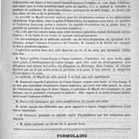 0231 - Page 227 - Académies et sociétés savantes. Société de chirurgie. Séance du 5 février / Formulaire. Elixir contre la dyspepsie gastralgique. - Huchard