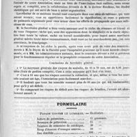 0267 - Page 263 - Variétés. Association médicale mutuelle de la Seine / Formulaire. Potion contre le lumbago, - Hollister / Courrier. Faculté de médecine de Paris