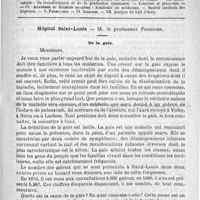 0269 - Page 265 - Comité de rédaction / Sommaire / Hôpital Saint-Louis - M. le professeur Fournier. De la gale