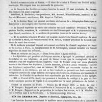 0280 - Page 276 - Courrier. Faculté de médecine de Paris / Nomination / Société de dermatologie de Vienne / Mort et obsèques de Caillet / Société de médecine de Paris