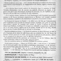 0292 - Page 288 - Courrier. Erratum / Ecole de médecine d'Amiens / Ecole de médecine de Limoges / La fécondité des mariages en France / Société de médecine de Paris / Société médico-pratique
