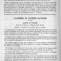 0302 - Page 298 - Sociétés et Congrès. Sommaire : - Traitement du bubon chancrelleux. - Balanite médicamenteuse. Un cas de paralysie de Duchenne-Erb [P. Rodais] / Académies et sociétés savantes. Société de chirurgie. Séance du 19 février