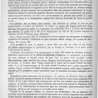 0312 - Page 308 - Revue des journaux. Maladies du foie. Atrophie jaune aiguë du foie chez une enfant, par Th. Rosenheim (Zeitschrift für klin. Med., Bd. 15, p. 441) / Ictère grave ; dégénération jaune aiguë de parenchyme hépatique, par Cimbali (Centralblatt, 1888, 32)