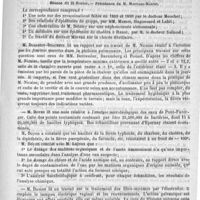 0313 - Page 309 - Revue des journaux. Maladies du foie. Ictère grave ; dégénération jaune aiguë de parenchyme hépatique, par Cimbali (Centralblatt, 1888, 32) / Académies et sociétés savantes. Académie de médecine. Séance du 25 février