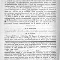 0318 - Page 314 - Bulletin. De la présystole. Communication faite à la société de médecine de Paris, dans la séance du 26 octobre1889, par P. Duroziez / Feuilleton. Causerie