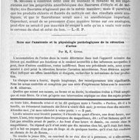 0354 - Page 350 - Bulletin. Note sur l'anatomie et la physiologie pathologiques de la rétention d'urine, par M. F. Guyon / Feuilleton. causerie