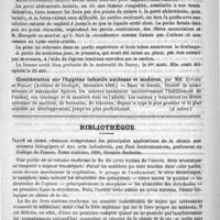 0360 - Page 356 - Revue trimestrielle d'obstétrique et de gynécologie. Un cas de rétention foetale, par le docteur Alphonse Herrgott (Annal de gynécologie, décembre 1889) / Considération sur l'hygiène infantile ancienne et moderne, par MM. Auvard et Pingat (Archives de tocologie, décembre 1889) (A suivre) / Bibliothèque. Traité de chimie générale comprenant les principales applications de la chimie aux sciences biologiques et aux arts industriels, par Paul Schützenberger... 1890, librairie Hachette