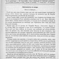 0365 - Page 361 - Comité de rédaction / Sommaire / Endométrite et curage, par L.-G. Richelot