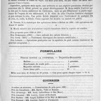 0375 - Page 371 - Académies et sociétés savantes. Société de chirurgie. Séance du 5 mars / Formulaire. Prises contre la dyspepsie. - Dujardin-Beaumetz / Courrier. Académie de médecine