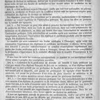 0384 - Page 380 - Variétés. Projet de loi sur l'exercice de la médecine