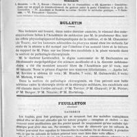 0389 - Page 385 - Comité de rédaction / Sommaire / Bulletin / Feuilleton. Causerie