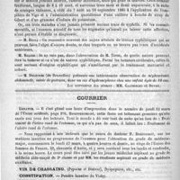 0400 - Page 396 - Académies et sociétés savantes. Société de médecine pratique. Séance du 6 mars 1890 / Courrier. Erratum