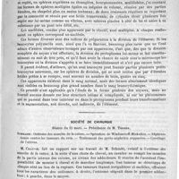 0407 - Page 403 - Académies et sociétés savantes. Académie des sciences / Société de chirurgie. Séance du 12 mars