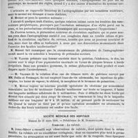 0463 - Page 455 - Académies et sociétés savantes. Académie de médecine. Séance du 25 mars / Société médicale des hôpitaux. Séance du 21 mars 1890