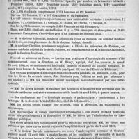 0475 - Page 467 - Courrier. Mutations dans les services de chirurgie / Faculté de médecine de Paris / Prix Riberi (de 20,000 francs)