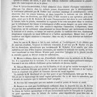 0547 - Page 539 - Académies et sociétés savantes. Société de chirurgie. Séance du 7 avril / Formulaire. Traitement de la rétroflexion utérine. - De Sinéty