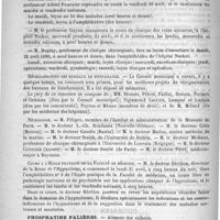 0596 - Page 584 - Courrier. Faculté de médecine de Paris / Distinctions honorifiques / Hôpital Saint-Louis / Réorganisation des bureaux de bienfaisance / Nécrologie [M. Péligot / L.-Ch. Rondanez (Nouvelle-Orléans) / Colin (Menton) / Gaudin (Bastia) / Madon / Smith, de l'université de Dublin / Michaux (Belgique) / Certerick (Anvers) / Soulié (de Paris) / Peret] / Cours à l'école pratique de la faculté de médecine