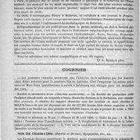 0608 - Page 596 - Nécrologie. Tartivel [Dr G. Richelot père] / Courrier. Société de protection pour l'enfance abandonnée / Société de médecine de Paris