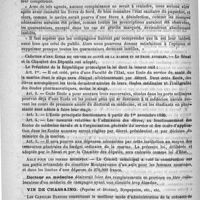 0644 - Page 632 - Courrier. Les quarantaines / Création d'une école du service de santé de la marine et de trois annexes / Asile pour les femmes enceintes