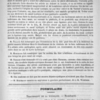 0667 - Page 655 - Académies et sociétés savantes. Société de chirurgie. Séance du 30 avril / Formulaire. Traitement de la typhlite. - Bouchard
