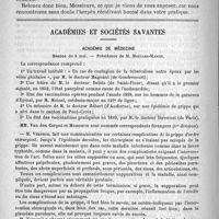 0674 - Page 662 - Hôpital Saint Louis. - M. le professeur Fournier. Les manifestations linguales de la syphilis / Académies et sociétés savantes. Académie de médecine. Séance du 6 mai
