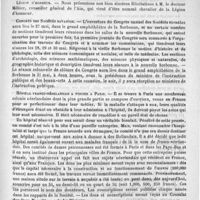 0754 - Page 743 - Thèses pour le doctorat en médecine présentées et soutenues devant la faculté de médecine de Lyon pendant les mois de mars et d'avril 1890 / Courrier. Légion d'honneur / Congrès des sociétés savantes / Hôpital franco-néerlandais à fonder à Paris / Hôpitaux de Nancy